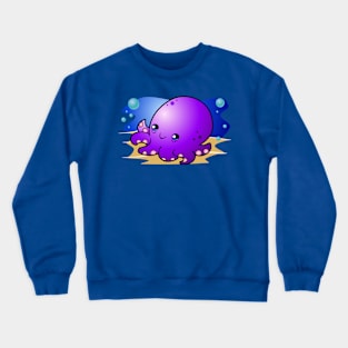 Kawaii Octopus Crewneck Sweatshirt